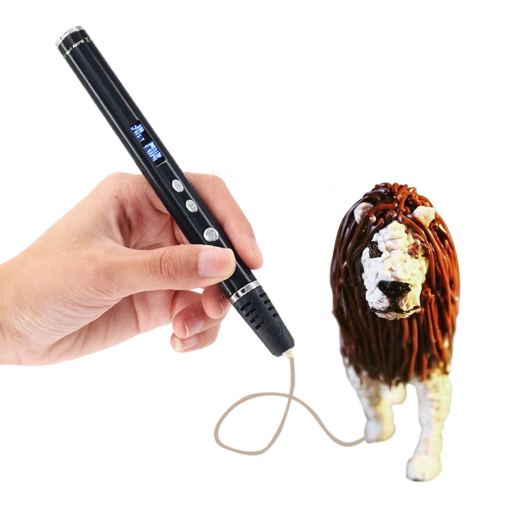 06A Plus 3D Printing Pen 6-Speed Adjustable - Includes Drawing 24 Starter  Colors of PLA Educational Popular Gifts For Kid - AliExpress