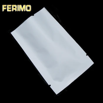 

200Pcs Heat Seal Matte Colorful Flat Pure Mylar Foil Package Bag Vacuum Open Top Aluminum Foil Food Gifts Grocery Storage Bags