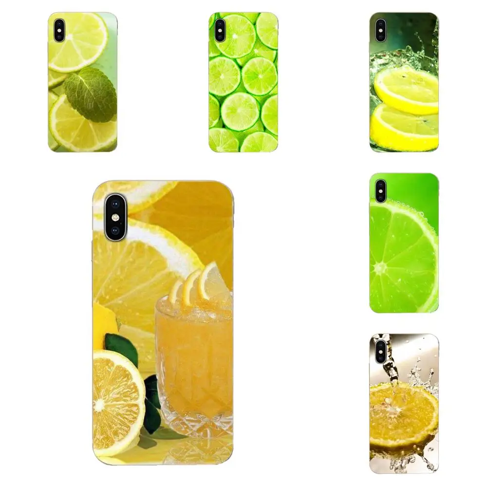 For Galaxy Note 10 A10E A10S A20S A30S A40S A50S A6S A70S A730 A8S M30S S2 S3 Plus Soft Phone Cases Fruit Fresh Lemon Slice | Мобильные
