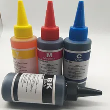 Универсальный 4 цвета набор заправки чернил, красителей для принтеров Epson Премиум на основе красителя BK C M Y для Epson Все принтер чернила для печати