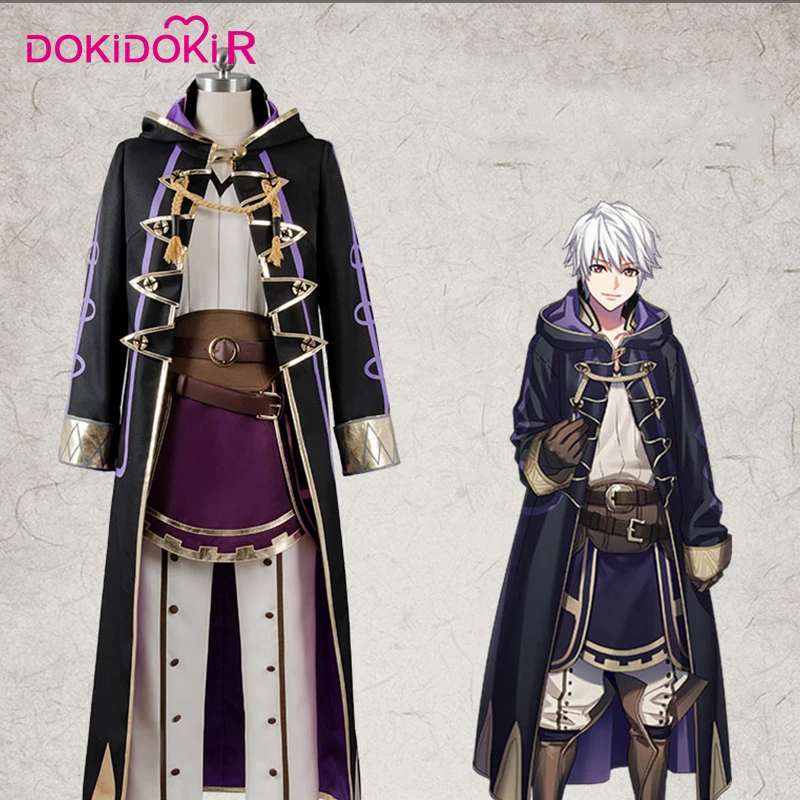 DokiDoki-R игра огненная эмблема Echoes: Shadows of Valentia Робин, косплей-костюм для мужчин Хэллоуин огненная эмблема Косплей Костюм Робин