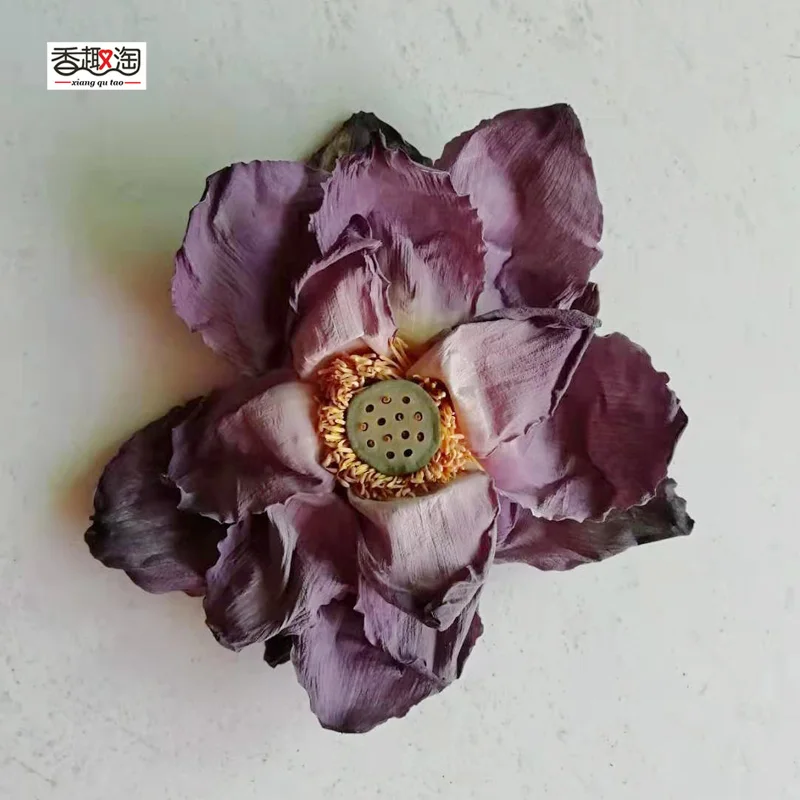 

New 100% natural dried lotus flowers wedding and party decoration biodegradable flowers 1pcs/bag