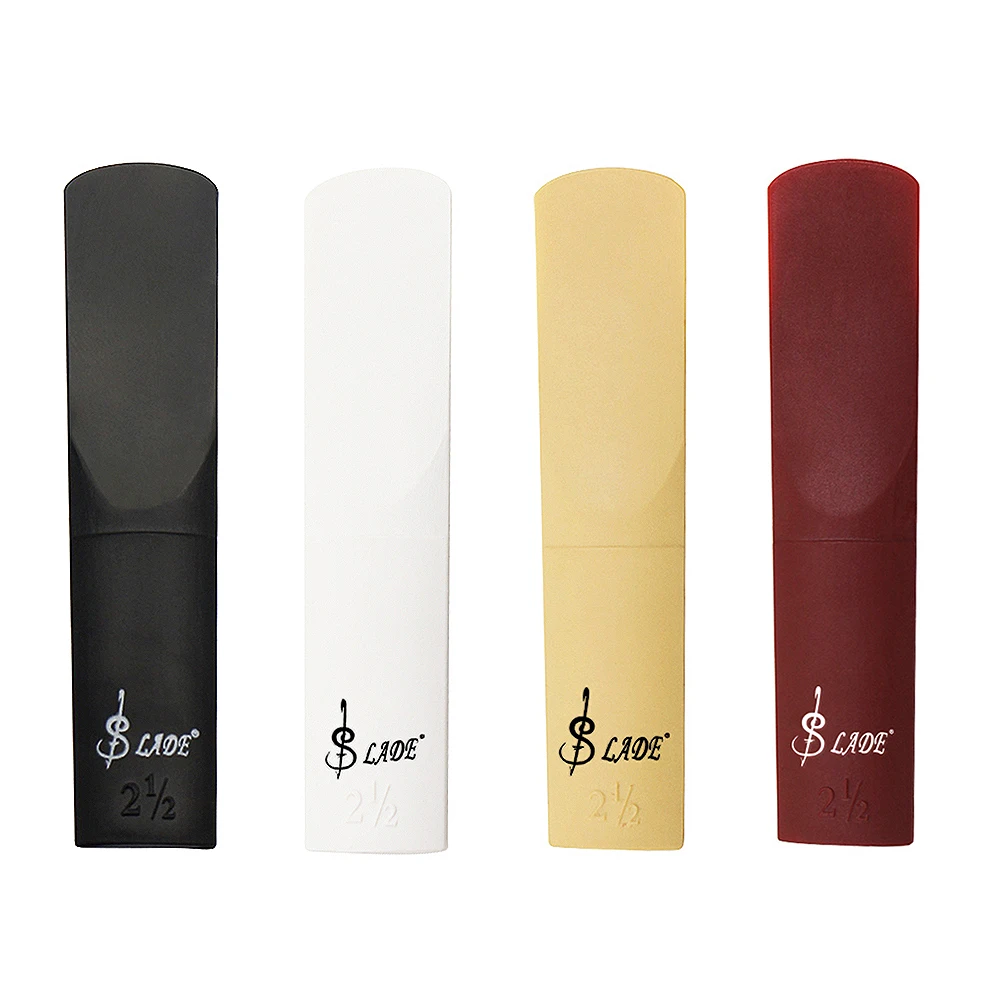 

Alto Saxophone Reed Resin Reeds Strength 2.5 4 Colors Optional Saxophone Accessories