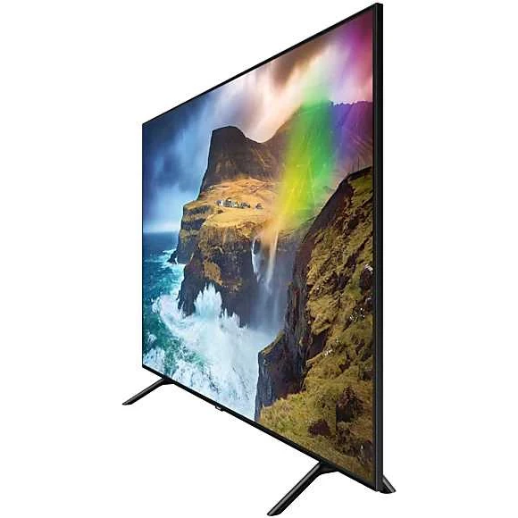 Телевизор QLED Samsung 55" QE55Q70RAUXRU Q черный/Ultra HD/1000Hz/DVB-T2/DVB-C/DVB-S2/USB/WiFi/Smart