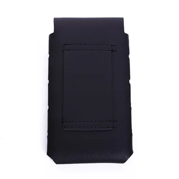

Multi-function Mobile Phone Pouch Classic Texture Creative Delicate Design Chic Men Women PU Business Waist Belt Pack Pocket