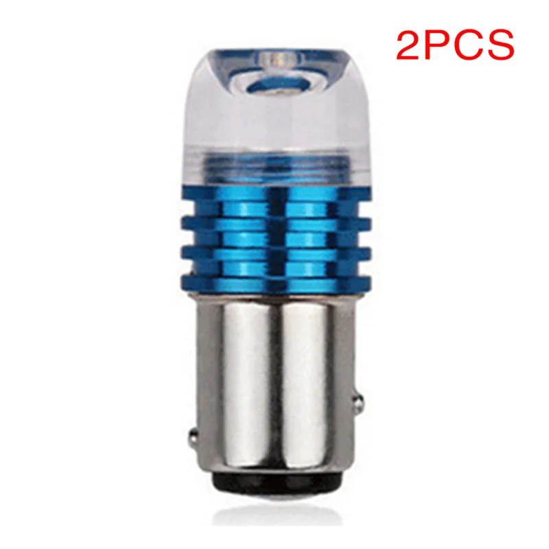 2 шт. Авто Автомобиль 1157 led BAY15D P21/5 Вт стробоскоп вспышка свет тормозной мигание лампа DC12V авто Хвост Стоп свет - Испускаемый цвет: blue Strobe