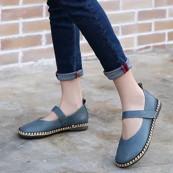 

VALLU 2020 spring and summer new simple and versatile round head women's shoes convenient one-line sandals shoe buckle sandals