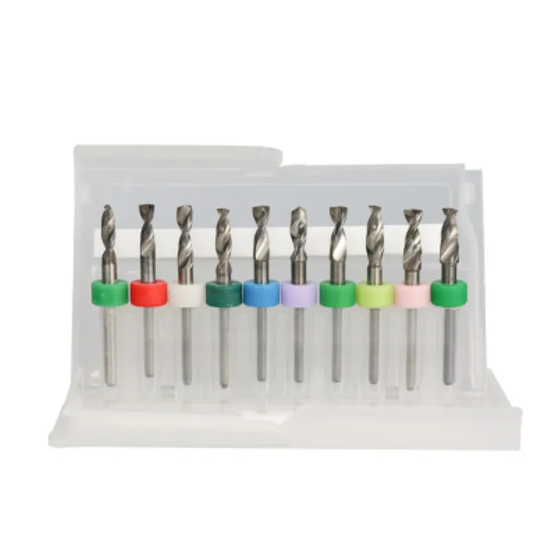 

10pcs/Set 3.1mm-4.0mm High Quality Hard Alloy PCB Print Circuit Board Carbide Micro Drill Bits Tool 3.1mm 4.1mm for SMT CNC