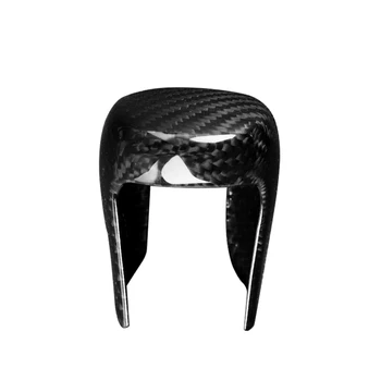 

Trim Gear Shift Knob Cover Carbon Fiber Gear Shift Knob Sticker Cover 1pcs
