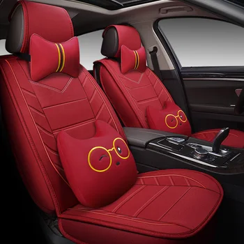 

Full Coverage flax fiber car seat cover auto seats covers for Opel adam opel corsa astral astra insignia mokka antara meriva zaf