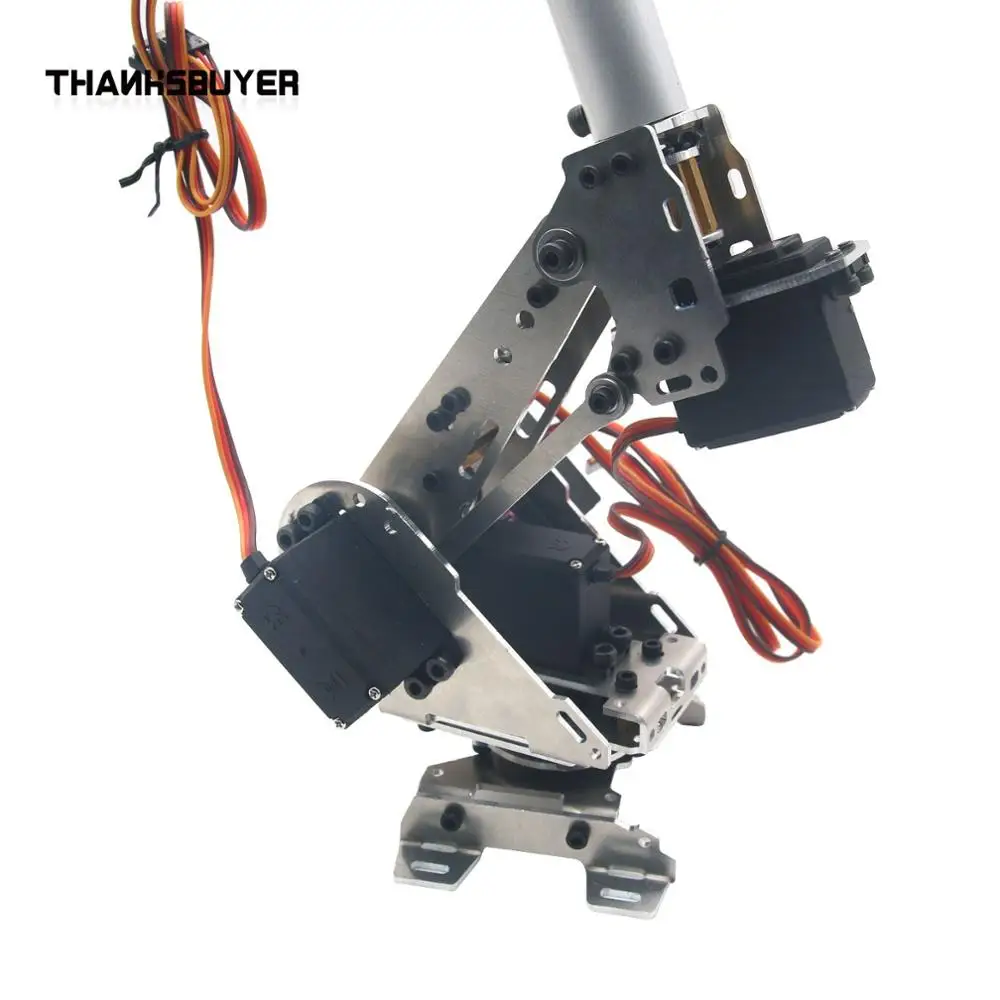 Новинка 2020 6 осевой робот манипулятор RoboSoul из алюминия и металла S6 6DOF ABB с 4 шт. MG996R 2
