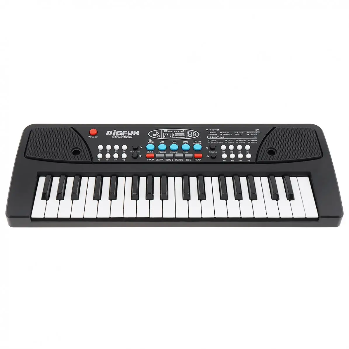 37 Keys ABS Electronic Keyboard Piano Digital Music Key Board with Microphone Children Gift Musical Enlightenment