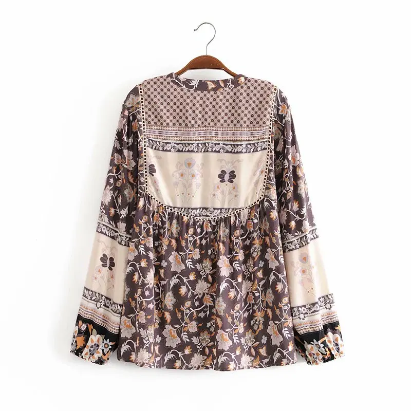 2020 Autumn Womens New 2 Piece Set Dress Lacing Up Fashion Long Cotton Dress Long Sleeve Floral Tassel Classic Midi Dress Mujer
