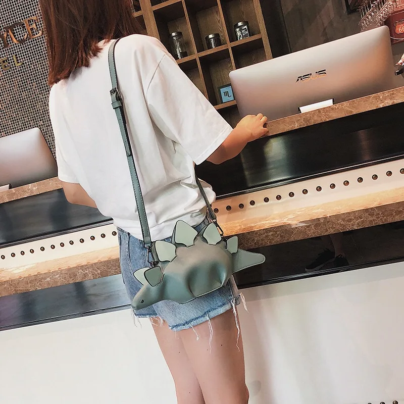 Детская сумка через плечо в форме динозавра |