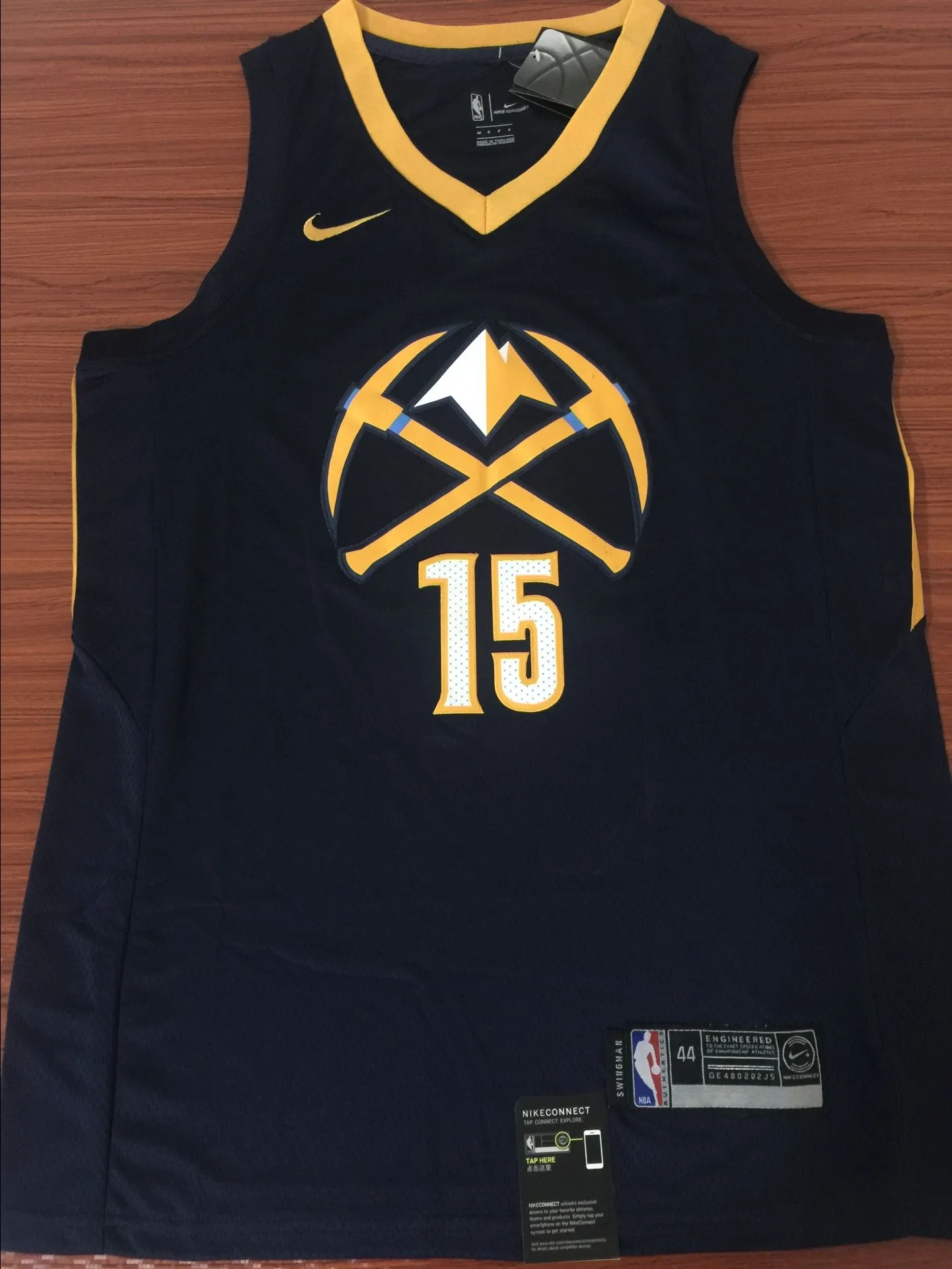 A+++ Качественная мужская одежда для взрослых#15 Nikola Jokic Jersey Denver