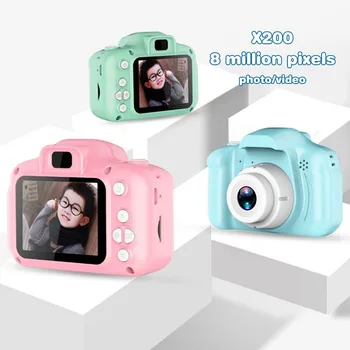 

1080P HD Screen Mini Children's Camera Waterproof 2.0 Inch HD Screen Outdoor Photography Recorder Baby Kids Gift Educational Toy