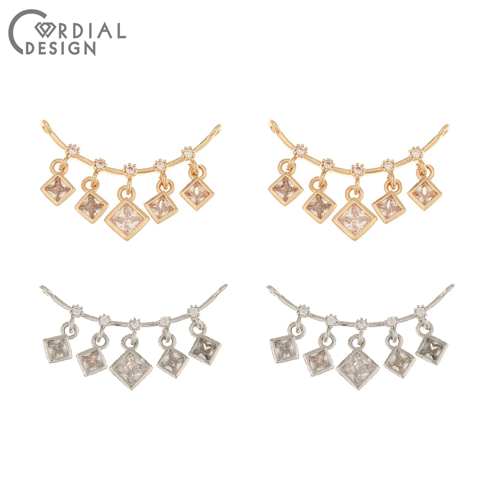 Cordial Design 30Pcs 16*27MM DIY Making/Necklace Pendant/Jewelry Accessories/Rhombus Shape/Jewelry Findings Components/Hand Made 1 Cordial Design 30Pcs 16*27MM DIY Making/Necklace Pendant/Jewelry Accessories/Rhombus Shape/Jewelry Findings Components/Hand Made - cordial