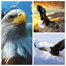Белоголовый Орел 5D алмазная живопись Полная площадь DIY гостиная декоративная живопись Птицы мозаичная картина на заказ прямо с фабрики Христос