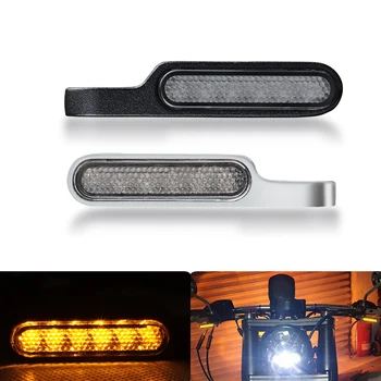 

Mini LED Motorcycle Turn Signals Indicators Blinker Light Reminder light Black/Chorme signal lamp Moto styling Accessories