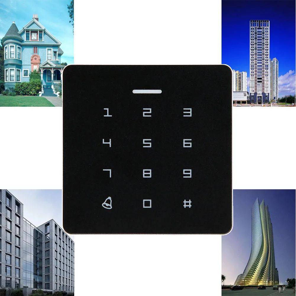 Anti-Interference Door Access Control Waterproof Password RFID Card Reader Contactless Controller Keypad System With 5 ID Card鈥嬧€?, - Famidy.com