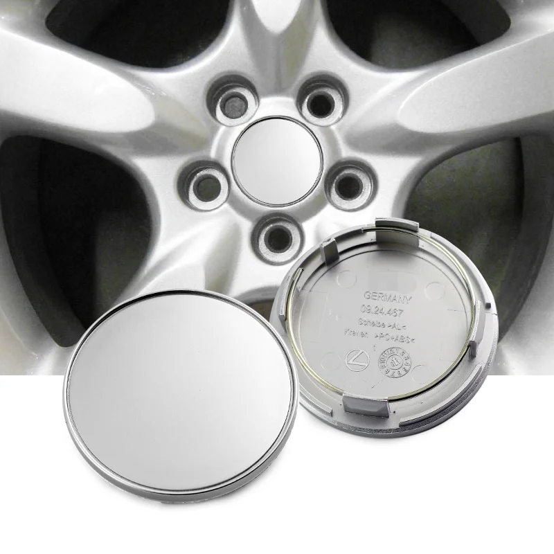 4pcs 70mm Wheel Center Cover For RM RS Rim 09.24.467 09.24.486 09.24.494 56.24 RW005 RW010 Hubcap Refit  Styling Car Accessories