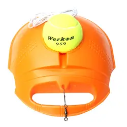 Один теннисный тренажер набор тренировочная мишень партнерское оборудование Теннисный тренировочный партнер для начинающих 2 цвета