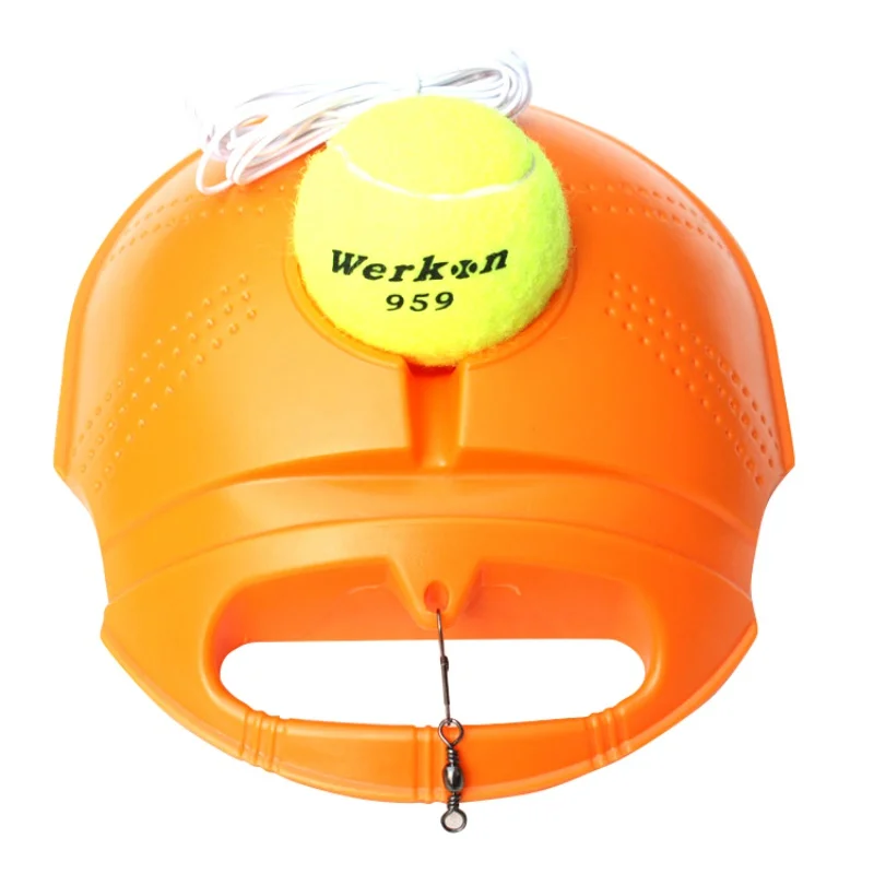 

Single Tennis Trainer Set Training Aids Practice Partner Equipment Tennis Training Partner for Beginner 2 Color
