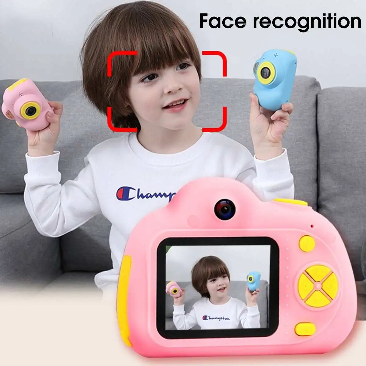 

Hot Mini Digital Camera HD LCD Video Toy Camera With Photography Kids Educational Toddler Toy Learn Shoot Cameras Photo Gift