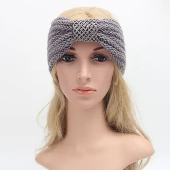 

Women Ladies Bohemian Ethnic Embroidery Elastic Headband Twist Knot Cross Headband Head Wrap Turban Hair Band Luxury Retro Boho