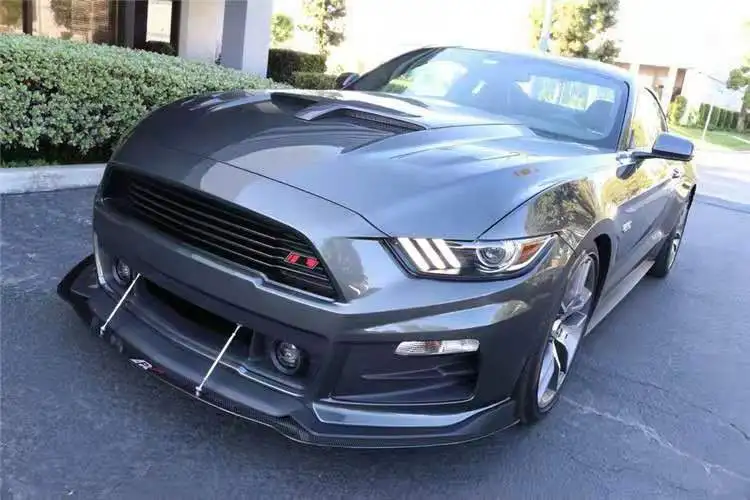 ABS/углеродное волокно передний бампер спойлер авто диффузор подходит для Ford Mustang