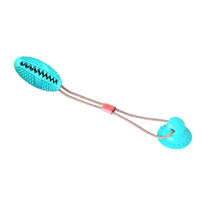 Игрушка-прорезыватель для домашних животных Многофункциональная игрушка для собак для чистки зубов из термопластичной резины безопасная эластичная игрушка для собак