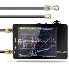 Meterk Профессиональный портативный ЖК-цифровой Ручной коротковолновый MF HF VHF UHF антенный анализатор 50 кГц-900 МГц векторный сетевой анализатор