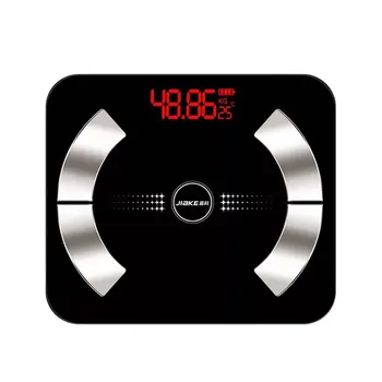 

Intelligent Electronic Weight Scale Multi-Functional Health Scale Weight Body Fat Measurement Tempered Glass Pink