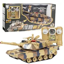 778-1/2/3/4 моделирование 1:24 RC Battle Tank игрушки подсветка для гусеницы дистанционного Управление тяжелой машины танки Игрушки для мальчиков подарок