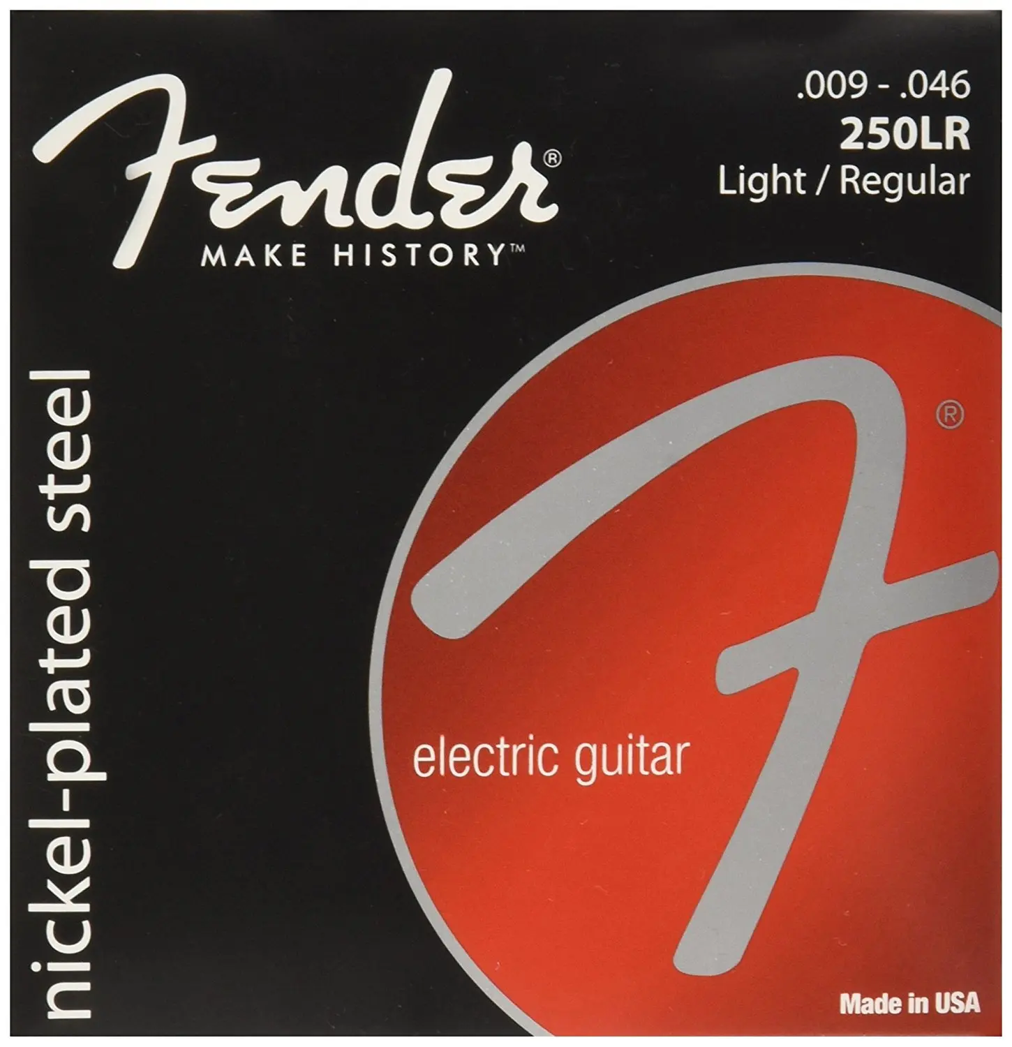 Стальные гитарные струны Fender Super 250's с никелированным покрытием все 8 доступных