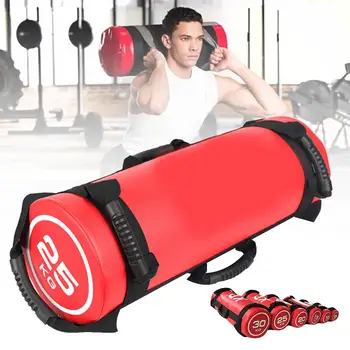 

5/10/15/20/25/30kg Filling Weight Lifting Strength Training Fitness Exercise Sandbag Boxing Workout MMA Equipment Power Bag