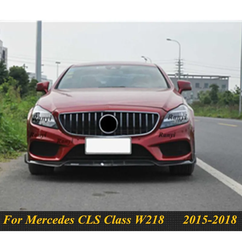 GT гриль Вертикальный стиль для Mercedes Benz CLS Class W218 Facelift седан Авто Передняя решетка- CLS300 CLS350 CLS450 CLS500