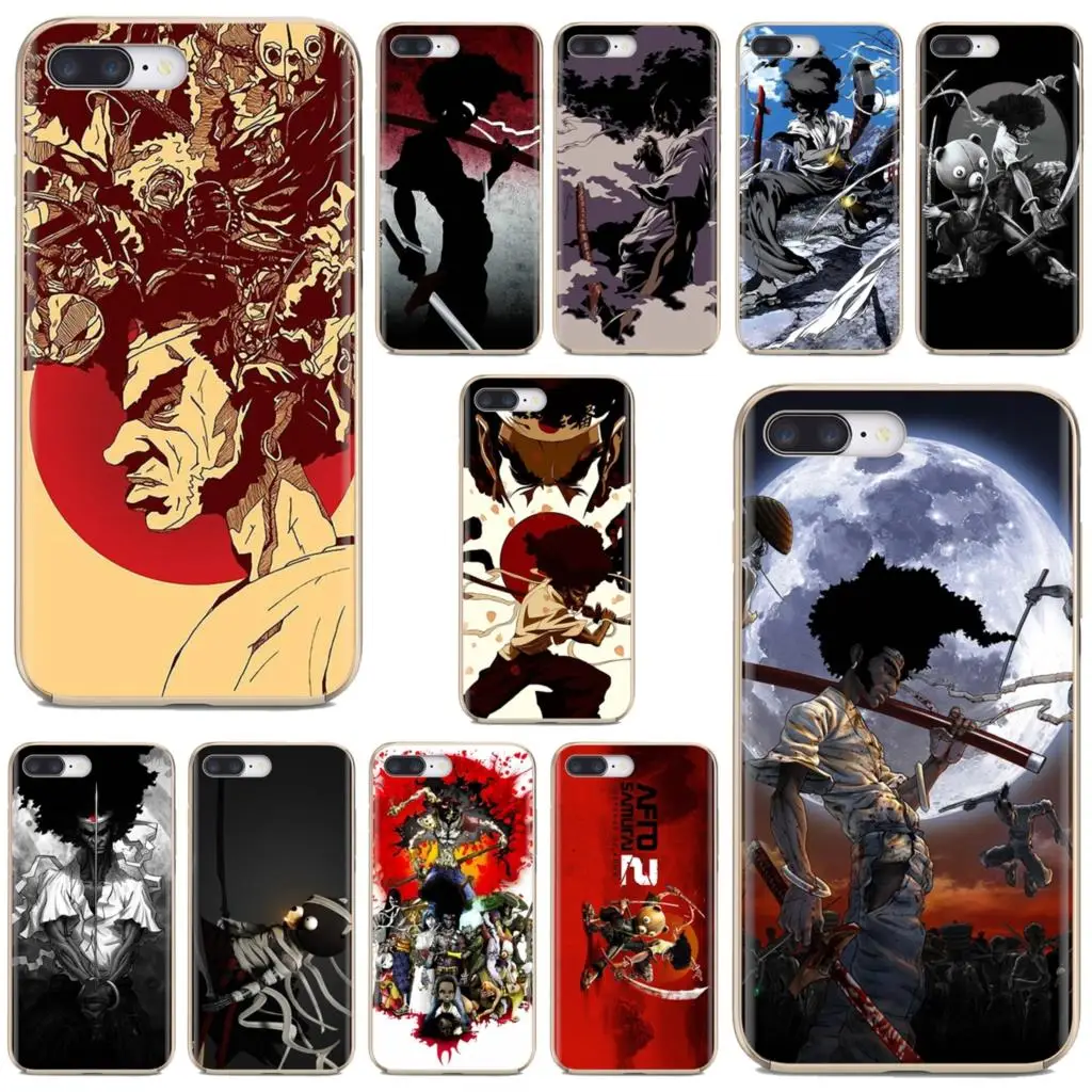 Soft Case Housing For Samsung Galaxy A3 A5 A7 A9 A8 Star Lite A6 Plus 2018 2015 2016 2017 Afro Samurai Manga Anime Cartoon Ninja | Мобильные