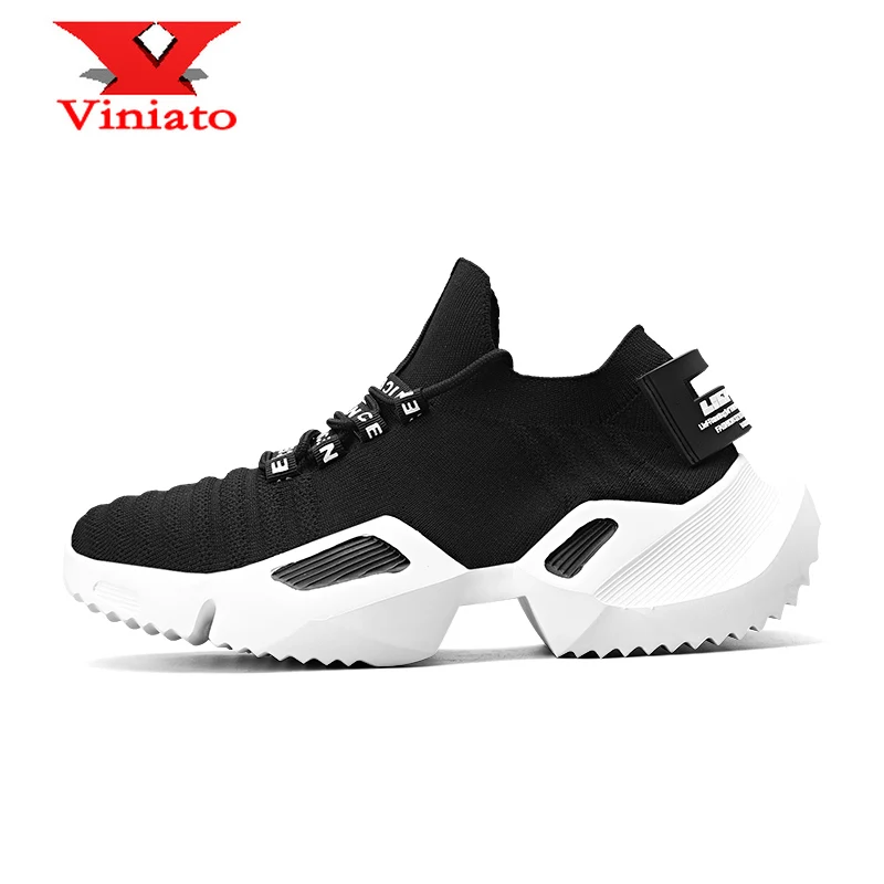 

2020 New Light Weight Walking Boots Men Anti Slip High Ankle Running Shoes White Big Size 39-47 Breathable Athletic Sneakers