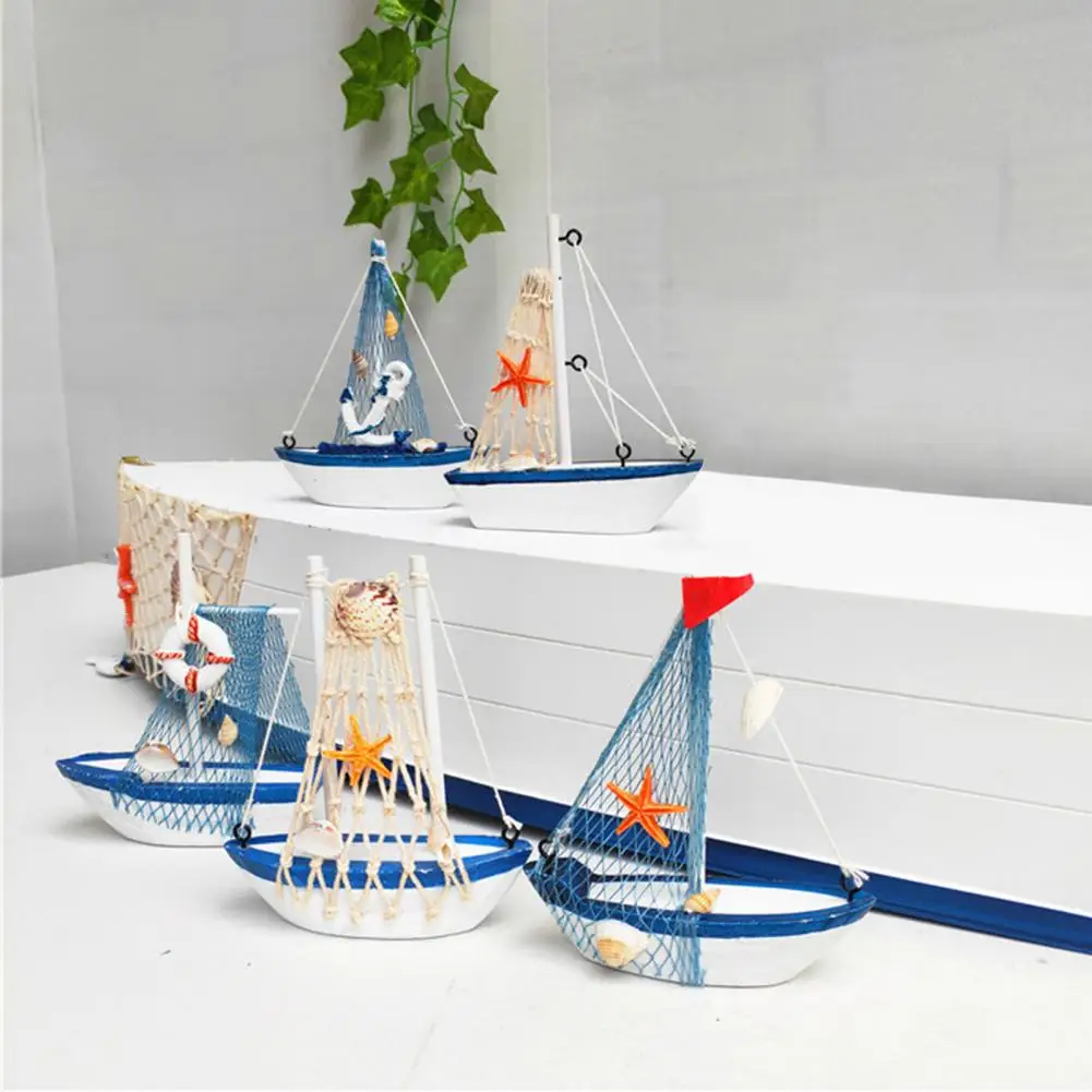 Kom langs om het te weten Sitcom vredig Miniatuur Vissersboot Creatieve Opvallende Houten Mediterrane Zeilboot  Model Tafel Decoratie Voor Huis Boot Beeldjes|Figuren & Miniaturen| -  AliExpress