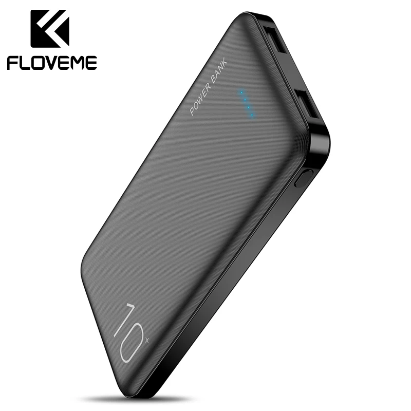 Внешний аккумулятор FLOVEME на 10 000 мА · ч|Внешние аккумуляторы| |
