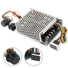 DC10-55V 40A Motor Governor Bidirectional Forward and Reverse DC Brush Motor Speed Governor with Digital Scale Tachometer