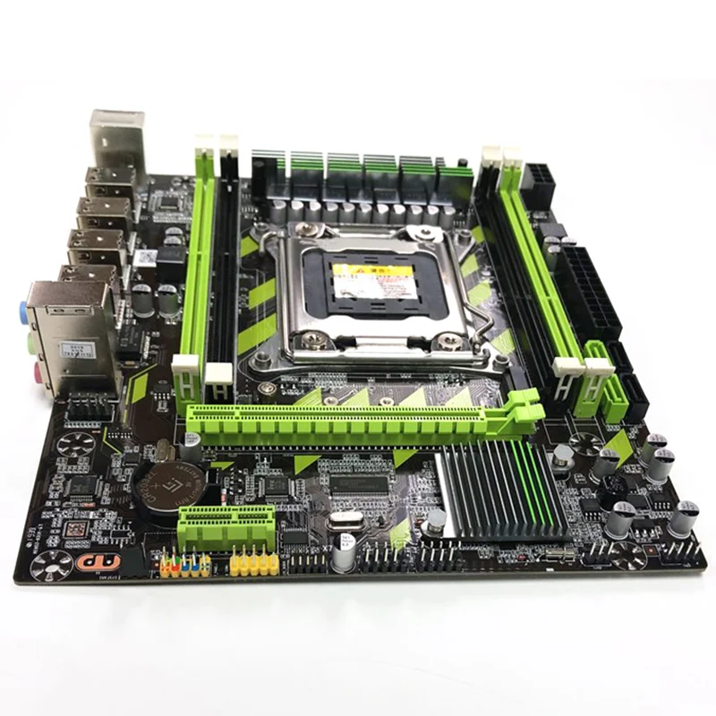 X79G материнская плата набор с LGA2011 Combos Xeon E5 2640 CPU 2 шт. x 8 ГБ = 16 Гб памяти DDR3 RAM 1600 МГц PC3