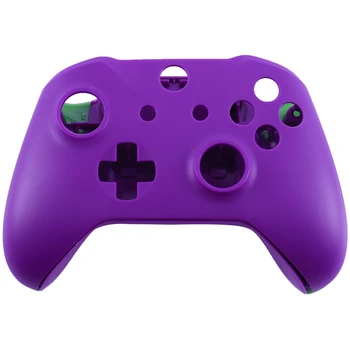 

for One Slim Wireless Controller Custom Matte Shell Replacement Full Case with Buttons Kit for One S Slim Purple & Gre