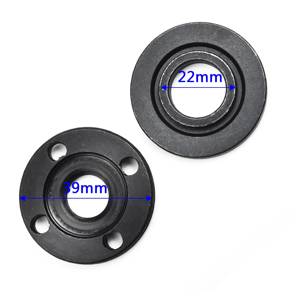 

2x Flange Nut Set Tools M14 Thread Replacement Angle Grinder Inner Outer Flange Nut Set Tools For 14mm Spindle Thread