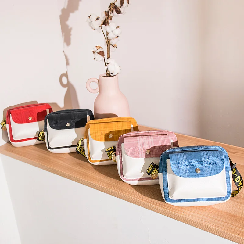 

Bag Women's 2020 New Style Spell Supply of Goods WOMEN'S Fashion Handbag Crossbody Bag Square Sling Bag