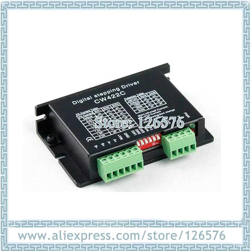 2-фазный цифровой шаговый Драйвер CW422C мотор драйвер 0.5A-2.2A 18-40VDC 32Bit DSP езды на автомобиле