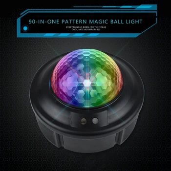 

Disco Light 90 Patterns Disco Projector Stage Light Laser Party Light DJ Stage Light Laser Projection Lamp For Party Bar Decor