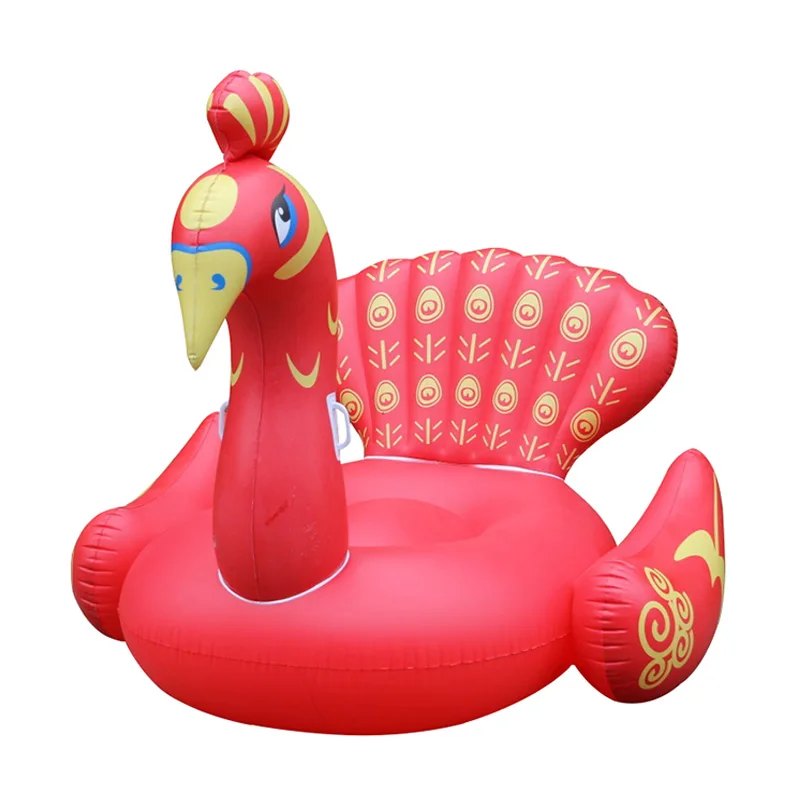 

Giant Inflatable Peacock Swimming Floats For Adults Kids Pool Toys Party Infant Buoy Mattress Bed