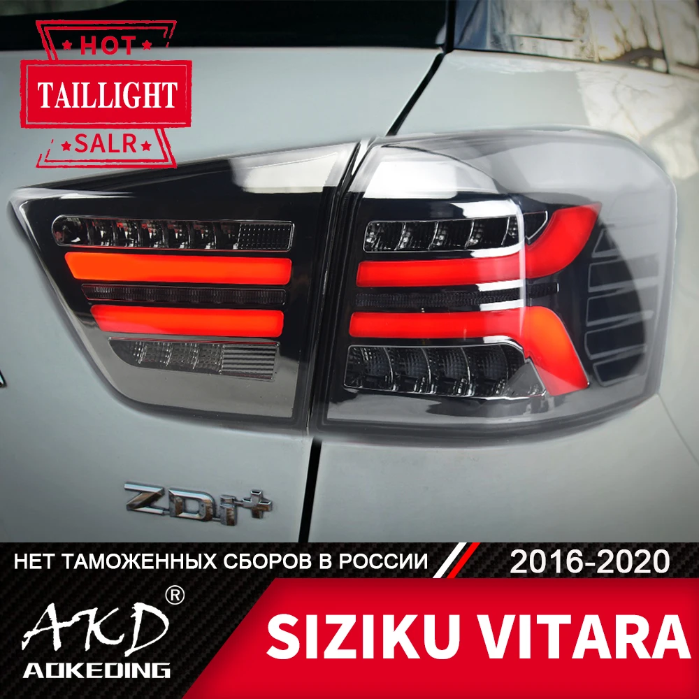 Tail Lamp For Car SUZUKI VITARA 2016 2020 Brezza LED Tail Lights Fog